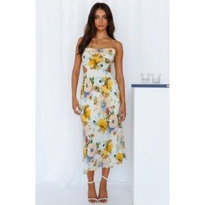 NWT Hello Molly Floral Midi Dress
